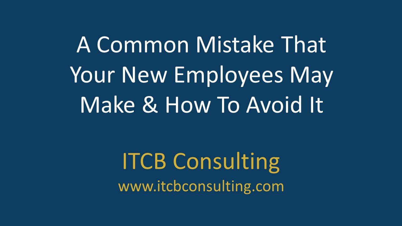 Help Your Younger Employees Avoid A Common Mistake