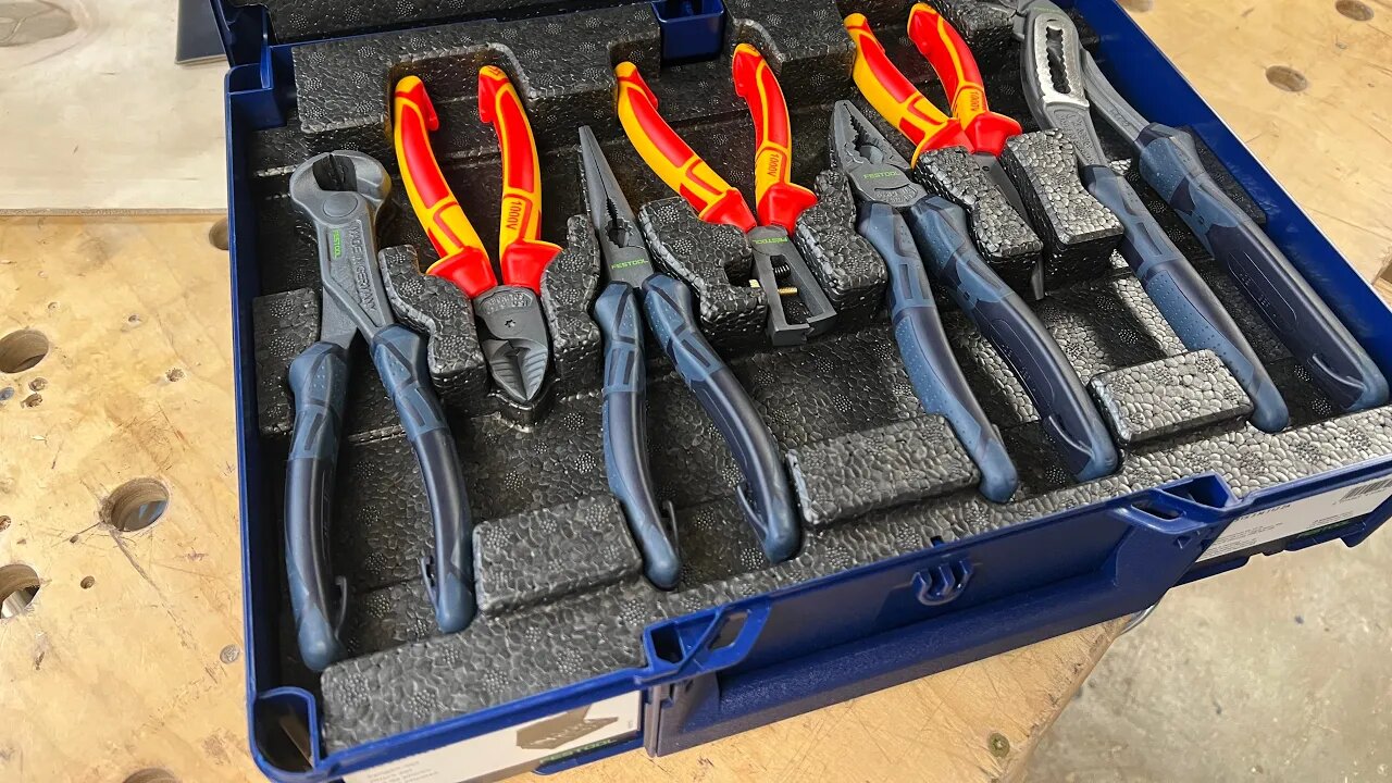 Pliers Systainer Set Unboxing.