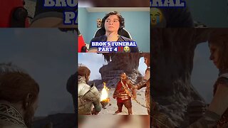 Brok’s Viking Funeral‼️😭 | #shorts #godofwarragnarok #gaming #reaction