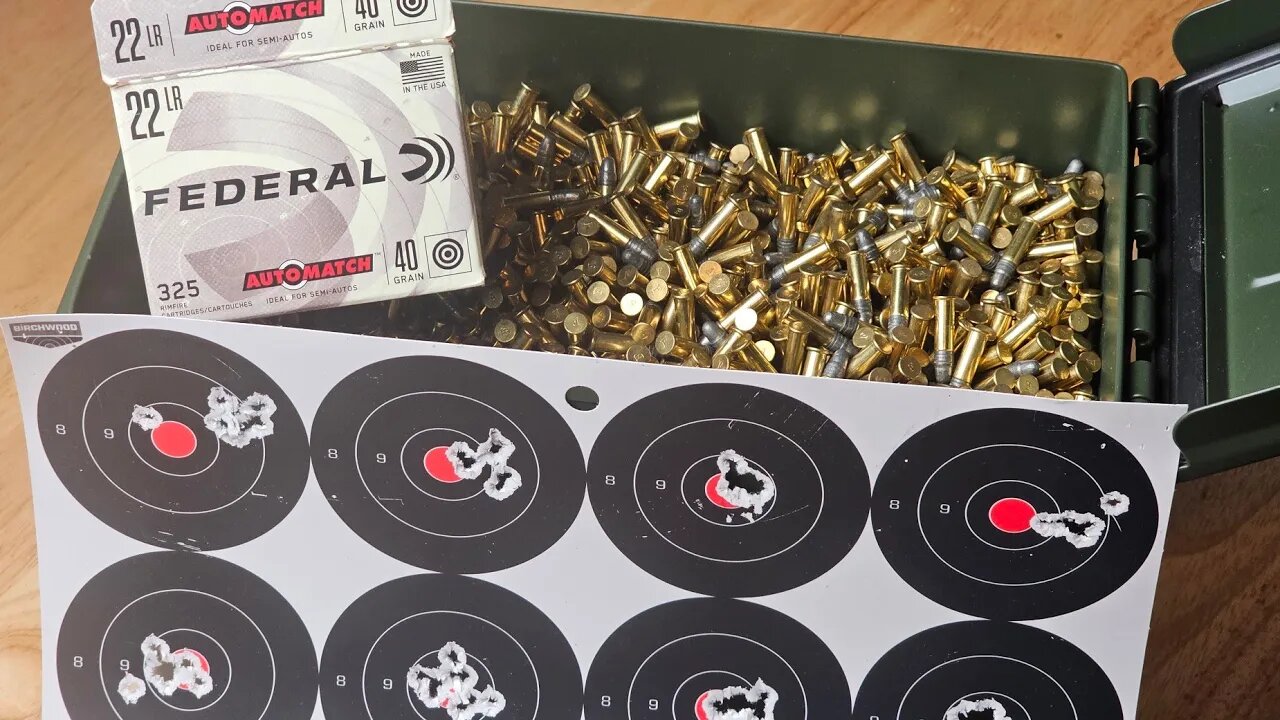 Federal AutoMatch 22LR Review - BULK BOX BONANZA! Should you be buying anything else?