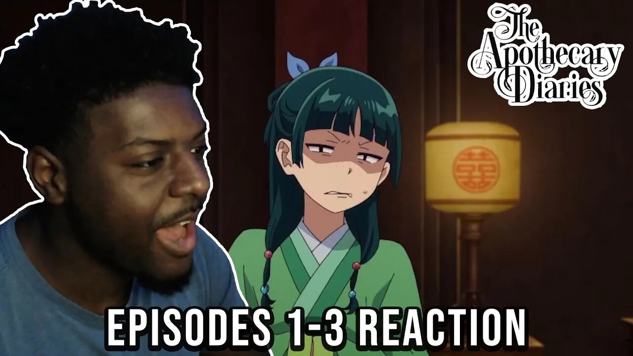 PEAK! | The Apothecary Diaries Ep 1-3 REACTION IN 12 MINUTES!