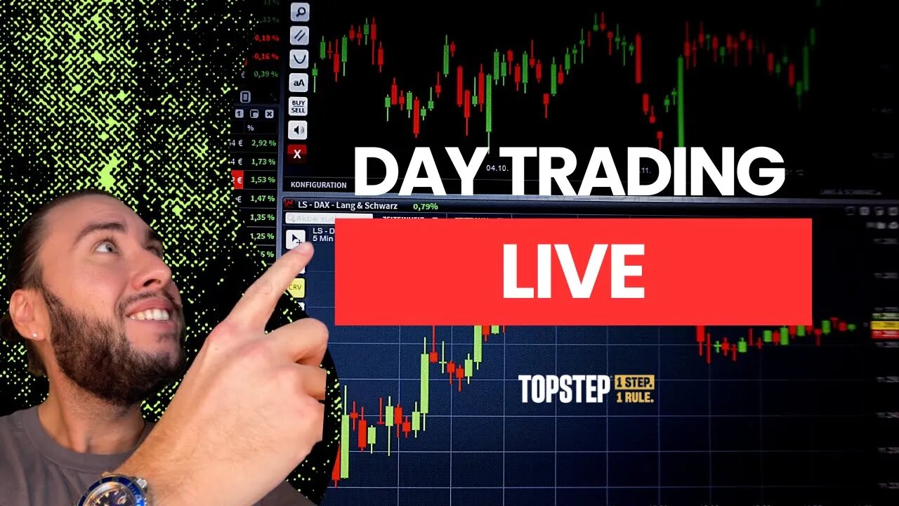 Live Trading $NQ Futures On Topstep (12-1-23)