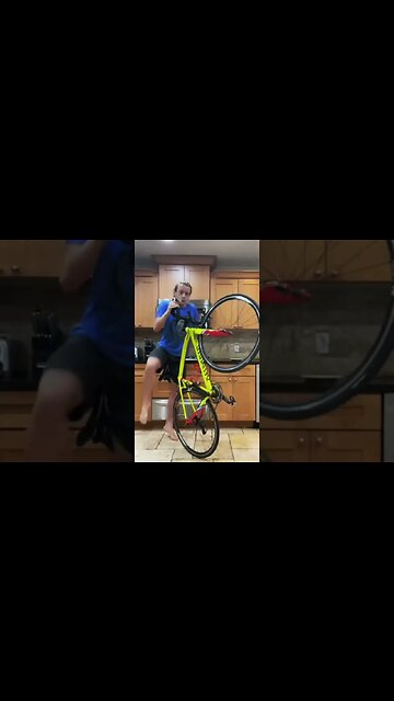 Cycling Tips: How to get on a Bicycle // Can Noel do the #KOMstep