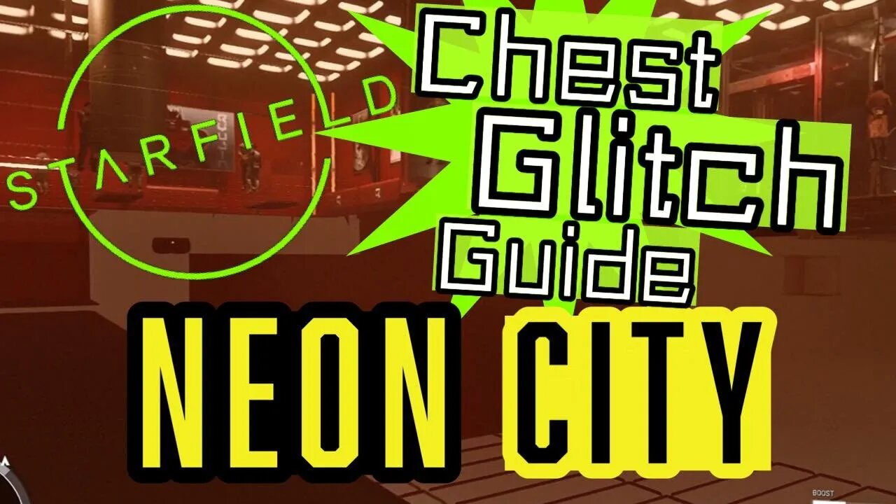 Starfield Neon City How to Access Vendor Chest