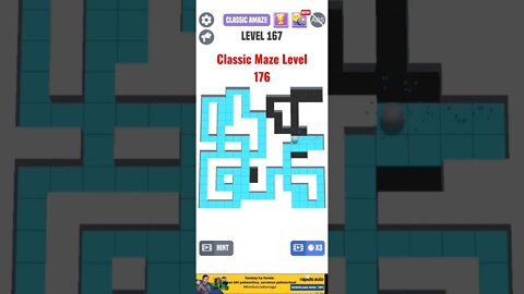 Classic Maze Level 167. #shorts