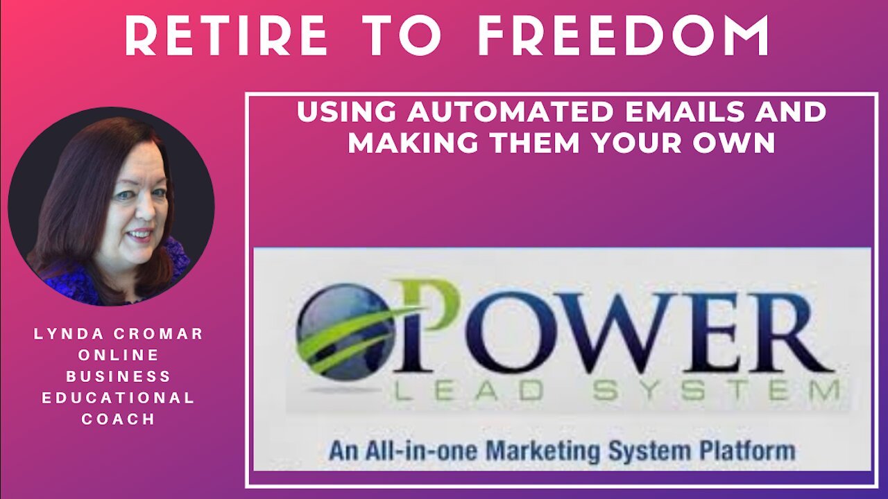 Using Automated Emails and making them your own