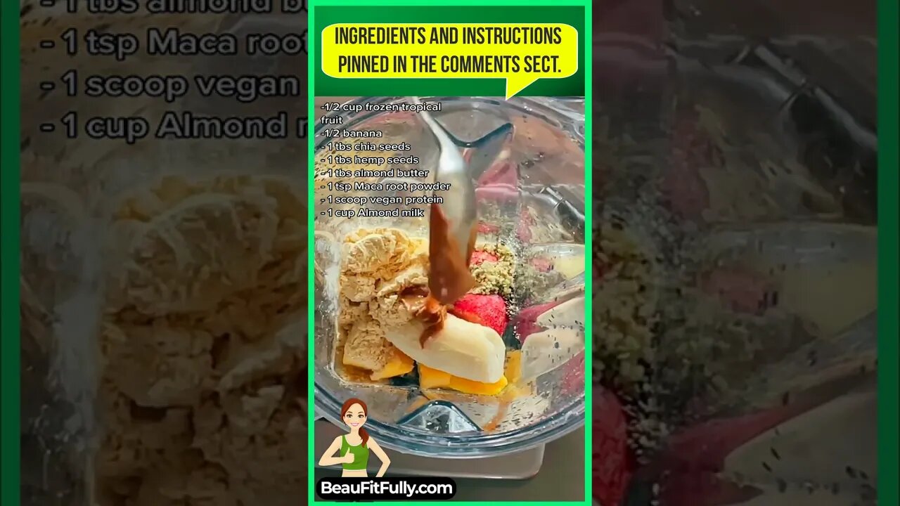 PCOS Weight Loss Drink_Breakfast Smoothie to Lose 20 Lbs #tiktok #weightloss #drink #ytshort #shorts