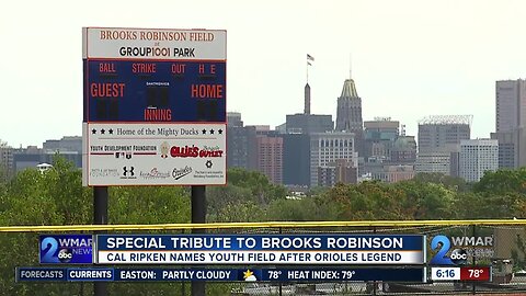 Special tribute to Brooks Robinson