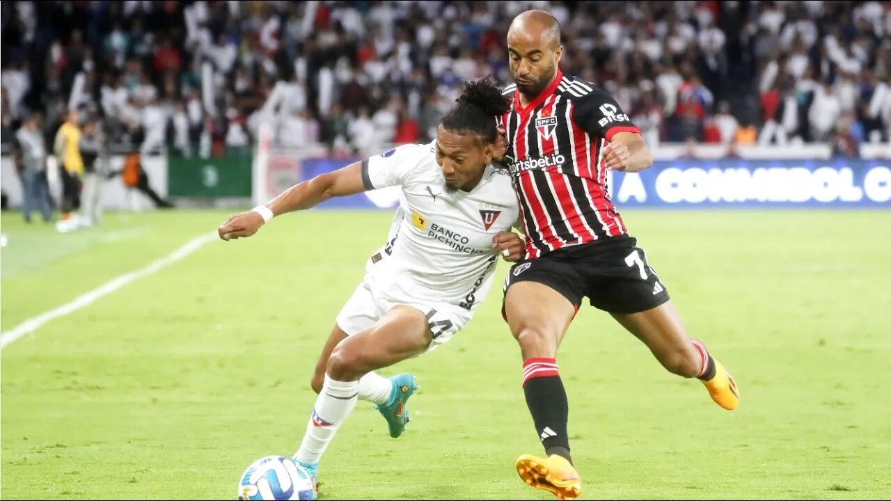 São Paulo PERDE para a LDU, mas GOL de Lucas DÁ ESPERANÇA; Fluminense VENCE o Olimpia | BATE PRONTO