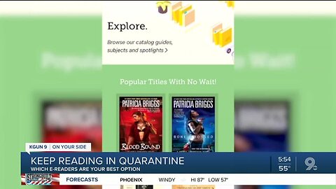 Consumer Reports: Keep reading in quarantine