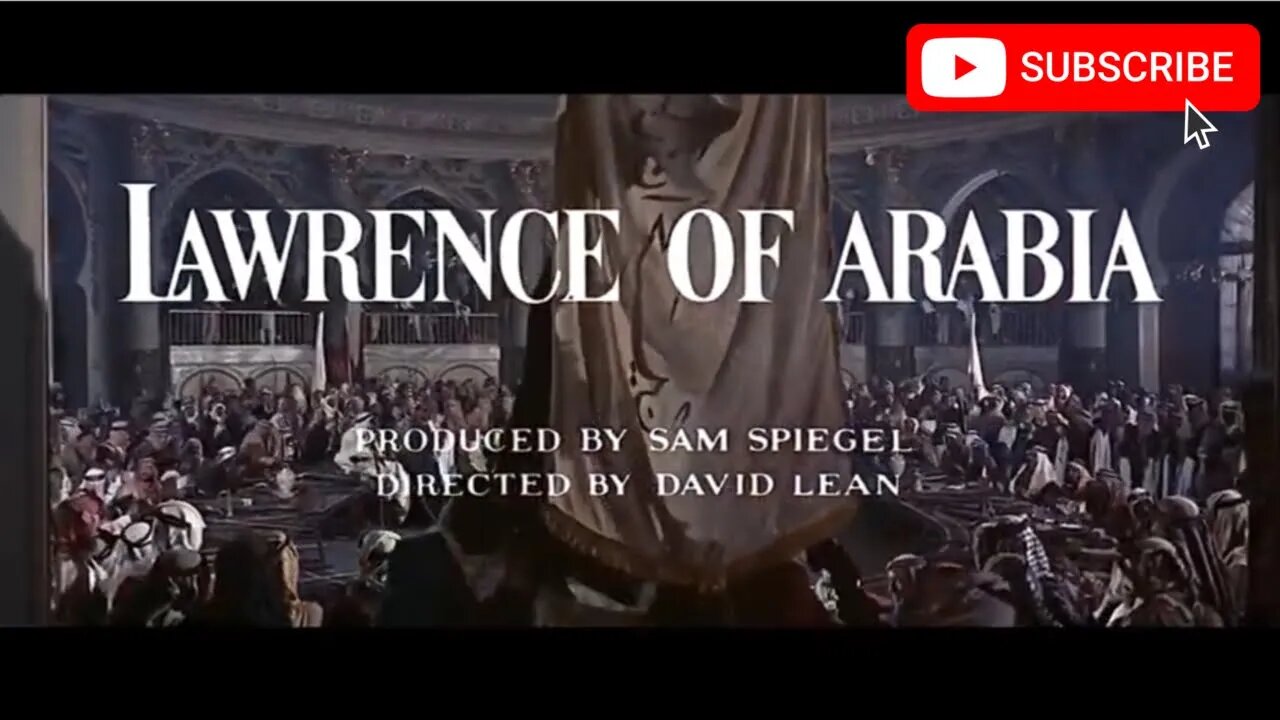 LAWRENCE OF ARABIA (1962) Trailer [#lawrenceofarabia #lawrenceofarabiatriler]