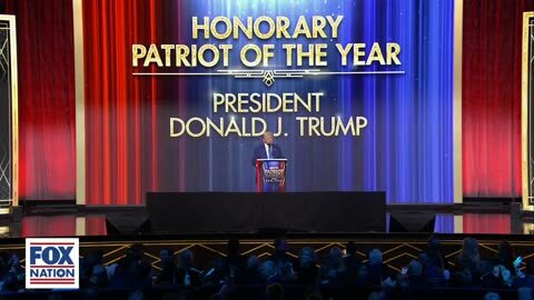 Donald Trump wins &apos;Patriot of the Year&apos;