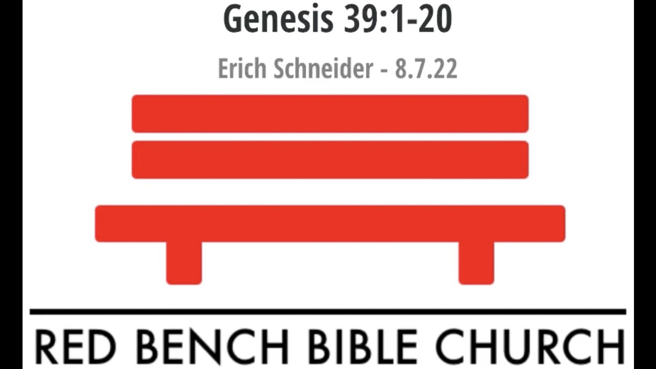 Genesis 39:1-20 - Human Traffic Victim & Still Successful Because of God - 8.7.22
