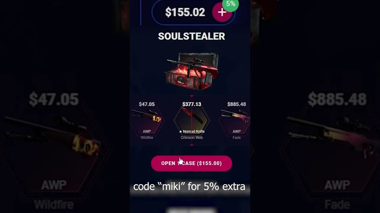 DaddySkins NEW SoulStealer case opening...