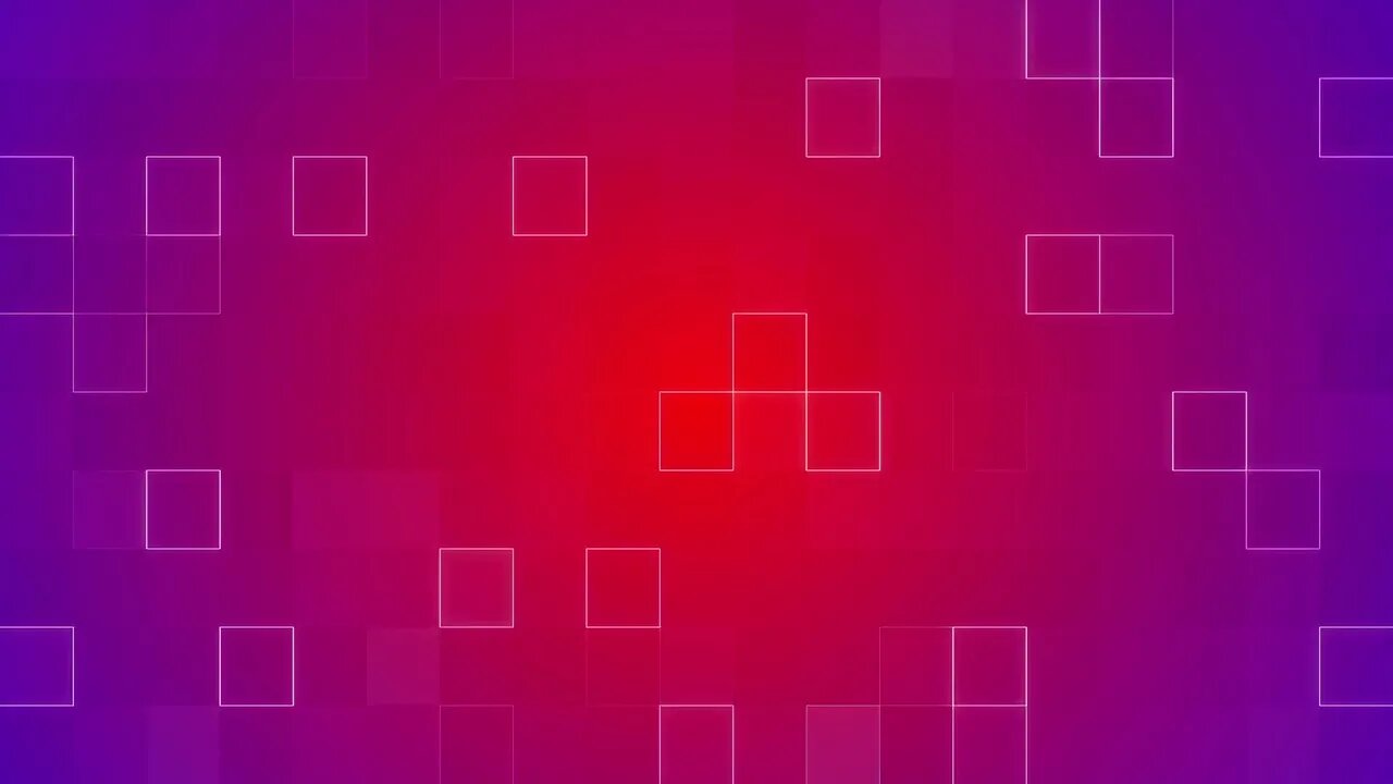 Red Digital Square Background Backdrop Motion Graphics 4K 30fps Copyright Free