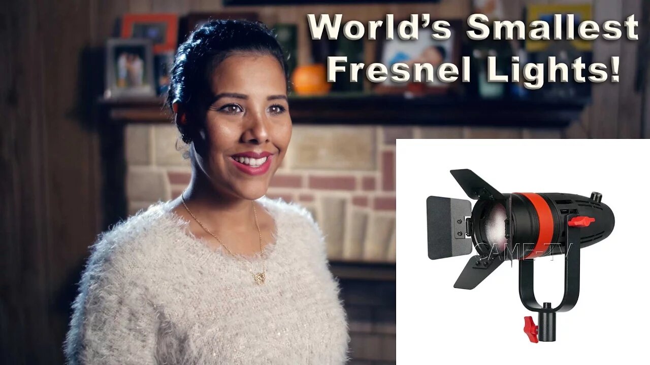 3-Point Interview Setup with Boltzen Lights (Smallest LED Fresnel)