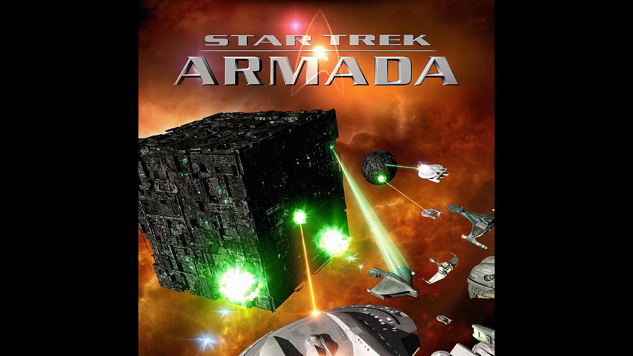 Star Trek armada (2000) Borg campaign Ep 2 Assimulation(blind)