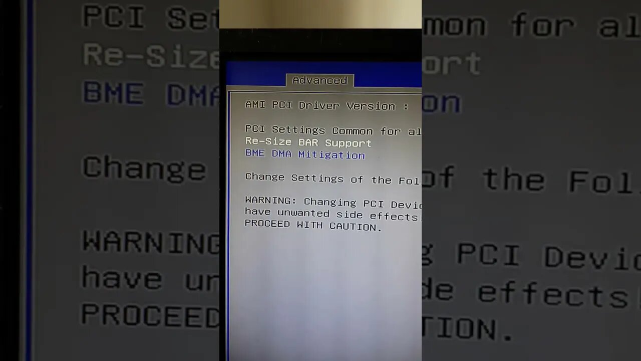 Como Ativar Habilitar Ligar Re-Size Bar Support No kit interposer i9 11900h i7 11800h | MUITO FÁCIL!