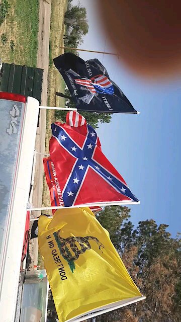 Flag Waving Byers Colorado