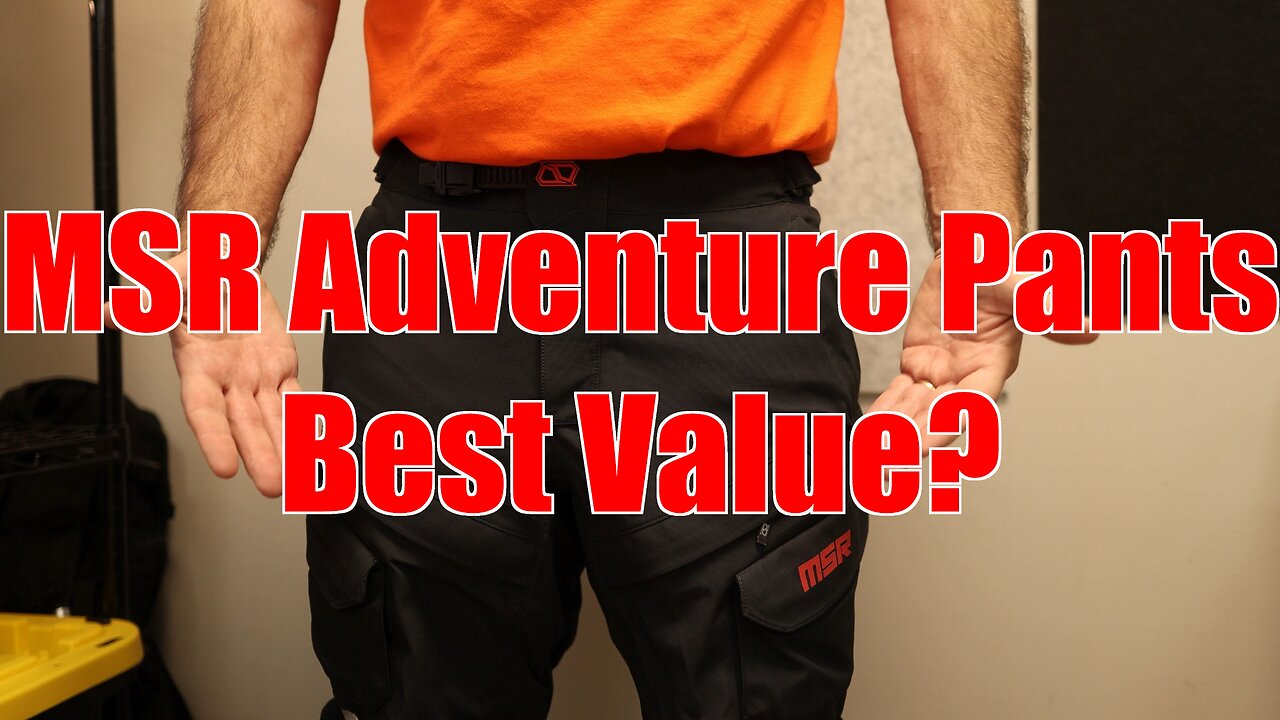 Best Adventure Pants: MSR Xplorer