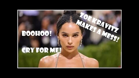 ZOE KRAVITZ DIGS A HOLE TO CRY IN! THE BATMAN IS A BOX OFFICE HIT!