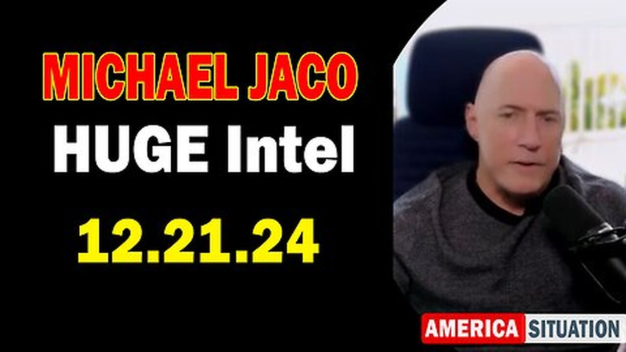 Michael Jaco HUGE Intel 12.21.24 - Hard Hitting Interview