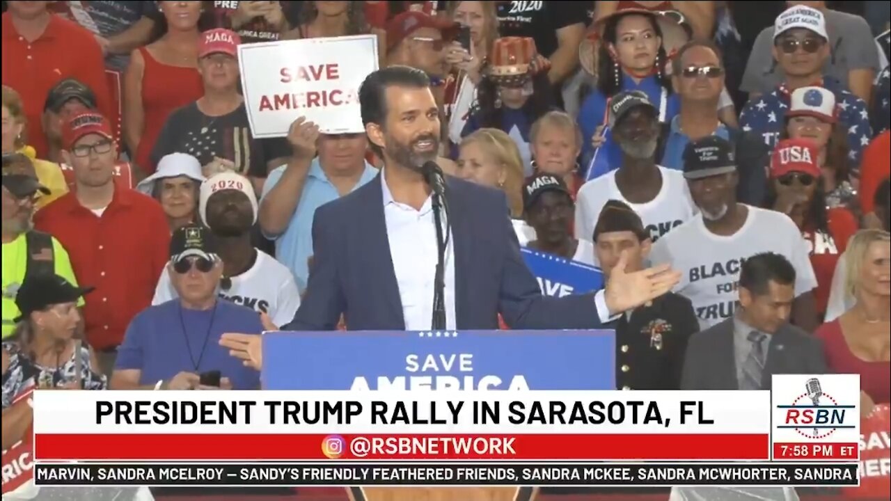 Donald Trump Jr Destroys Biden For Bragging About Saving 16 Cents on BBQ Cookout