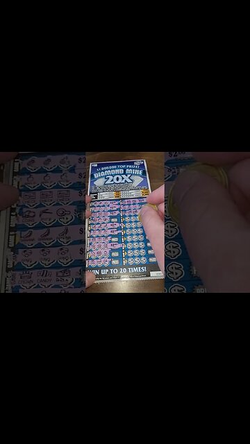 We WON Florida Lottery Tickets Diamond!