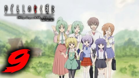 🌸[Higurashi No Naku Koro Ni #9] no clue whats happening but its pretty poggers🌸