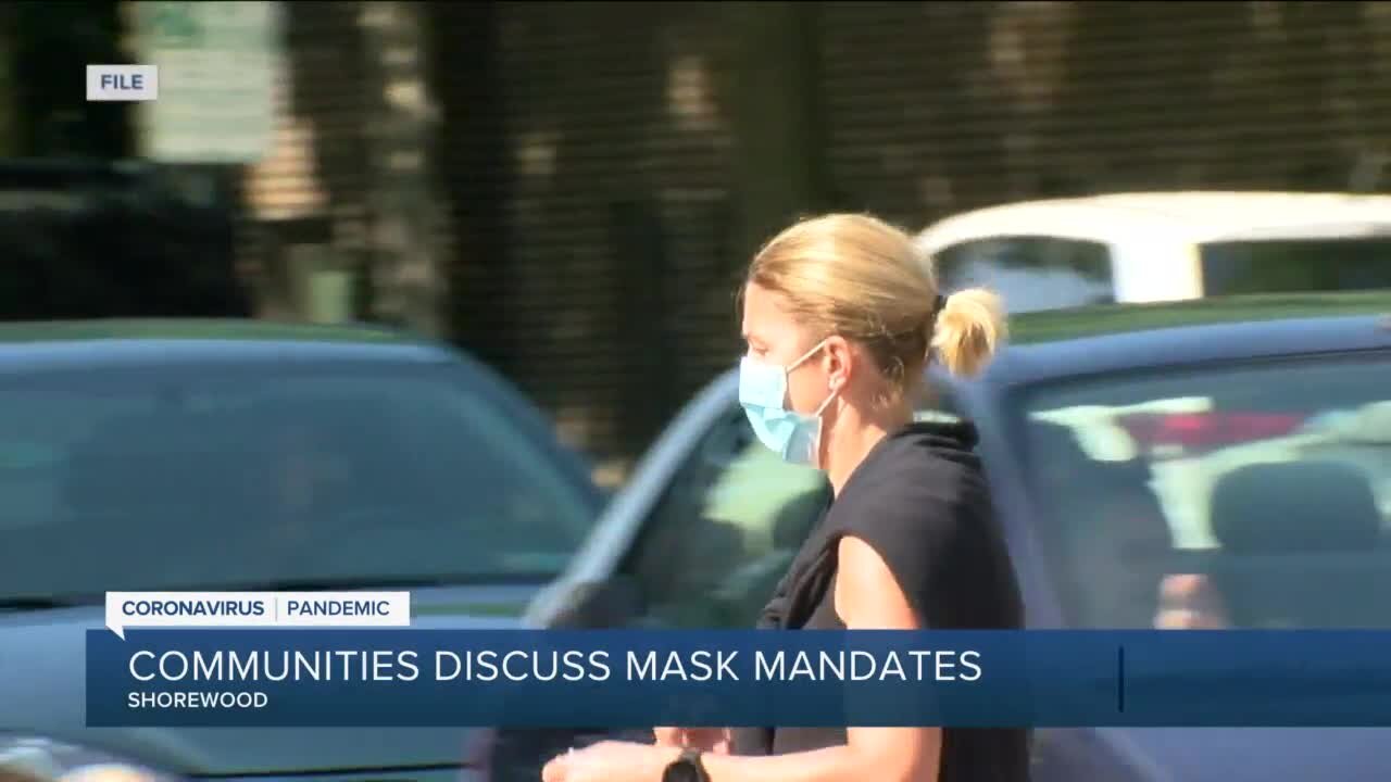 Local communities discuss mask mandates