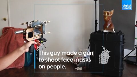 Face Mask Gun