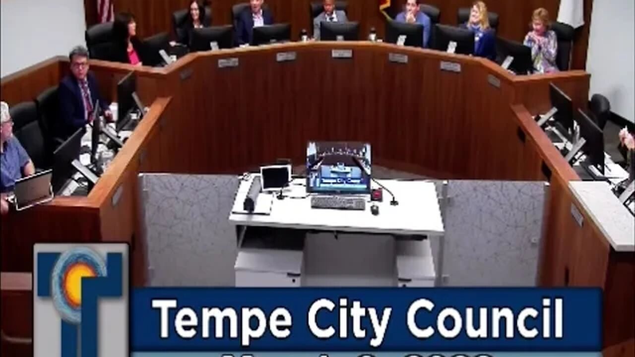 Tempe, Arizona Violates my 1st Amendment Right to Free Speech