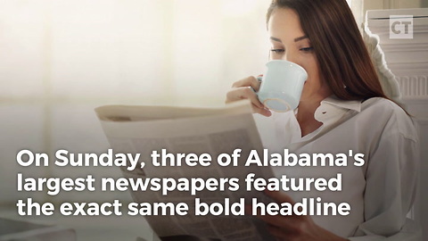 The Fix Is in: Alabama Papers Launch Joint Hit on Roy Moore