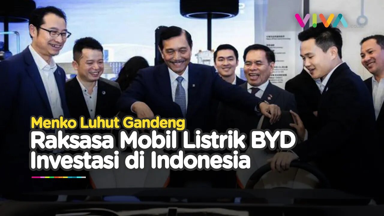 Datangi China, Luhut Gaet Raksasa Mobil Listrik Asia-Eropa