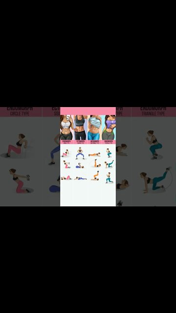 Upper body workout according to the body type #shorts #fatburnerworkout #exercise #fitnessgirls #fit