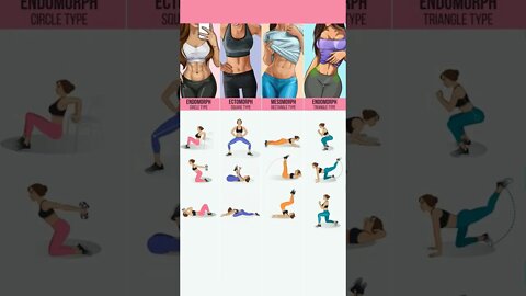 Upper body workout according to the body type #shorts #fatburnerworkout #exercise #fitnessgirls #fit