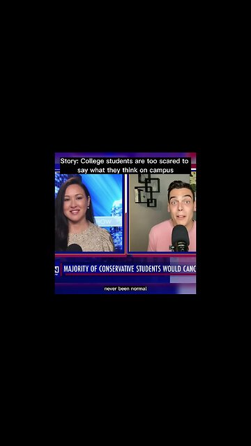 Are today's college students too scared to say what they really think?