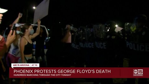 Phoenix protests George Floyd's death