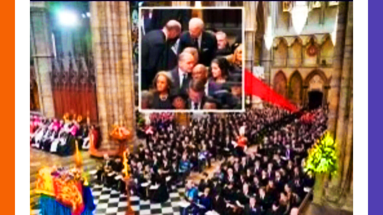 Biden's Disasters At The Queen's Funeral