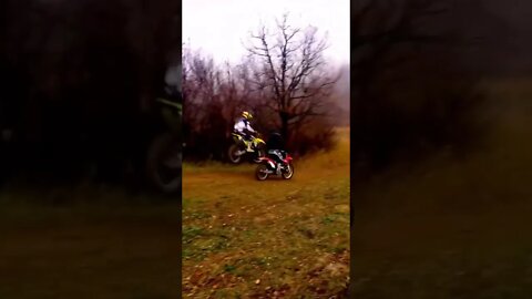 That was Personal! 😳 #motocross