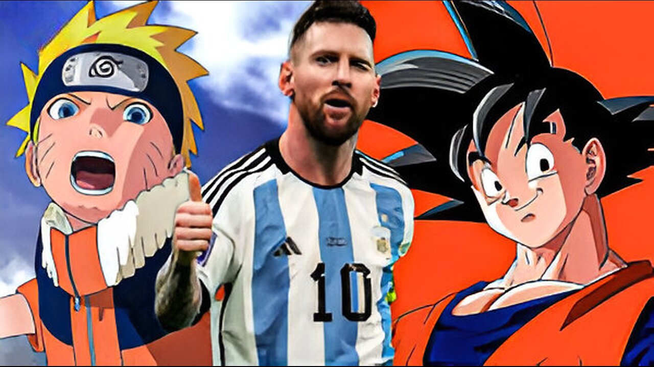 Messi X anime