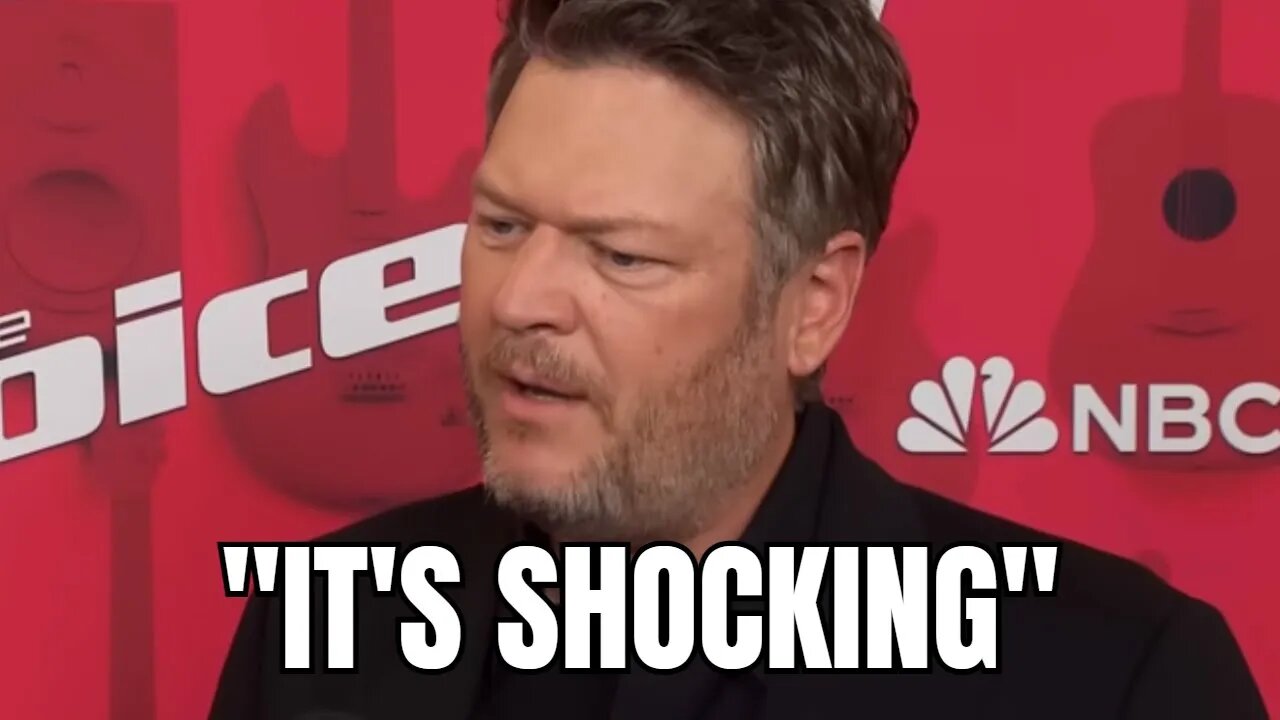 Blake Shelton On Reba McEntire Replacing Him on The Voice