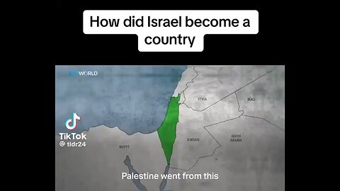 How Israel became a country in 1948