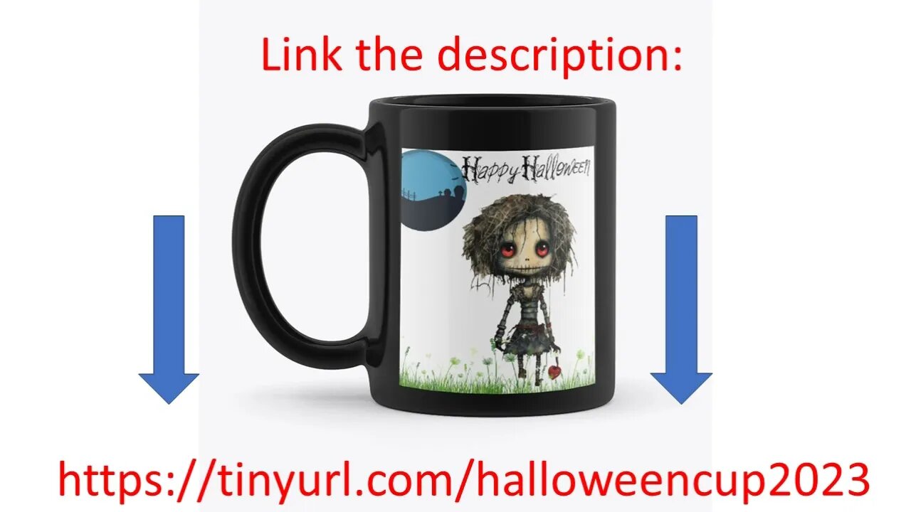 Halloween Girl Cup 2023- #halloween #girl #cup #coffee #2023 #cup #gothic