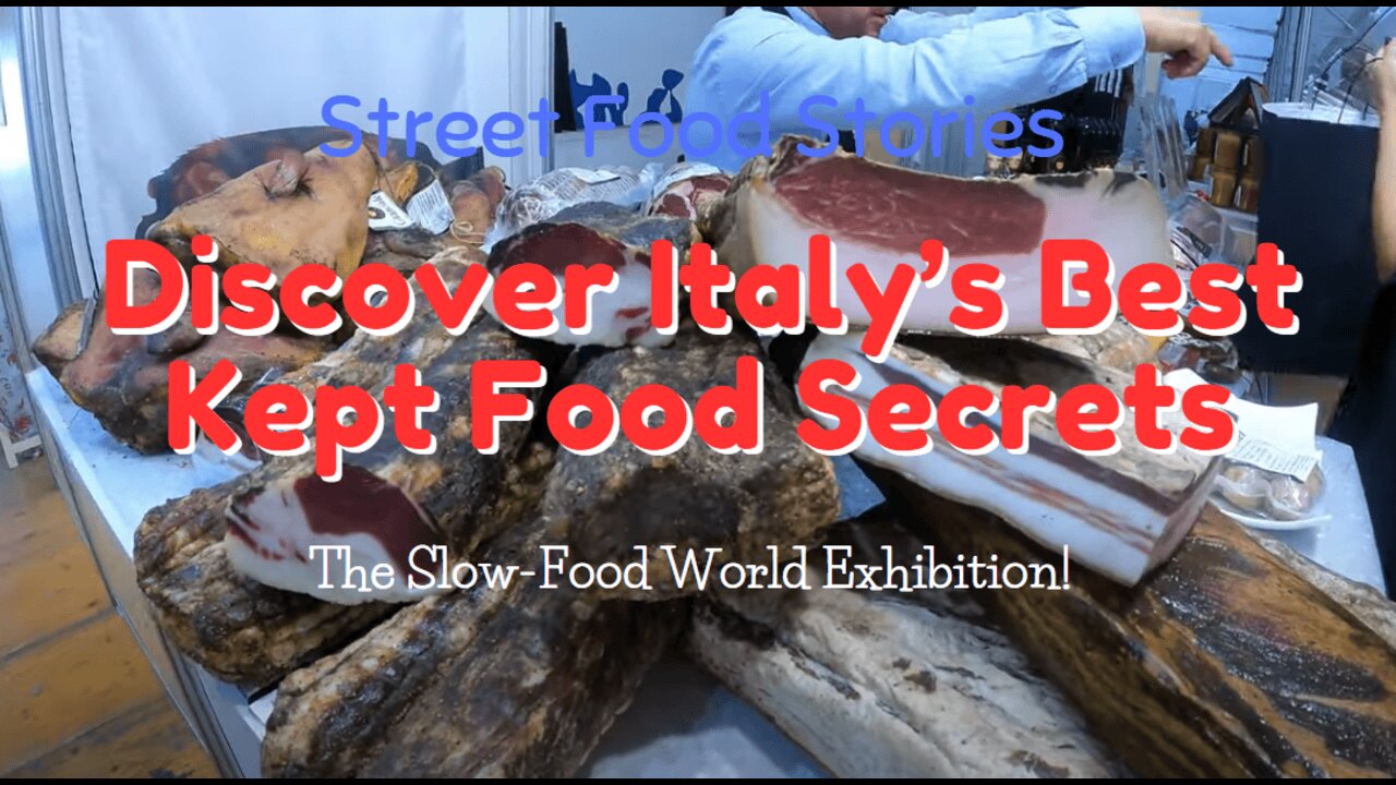 Discover Italy’s Best Kept Food Secrets at the Slow-Food World Exhibition!