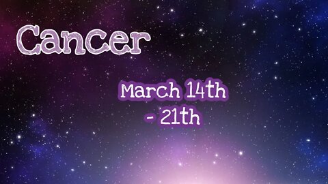 Cancer ♋ release the past