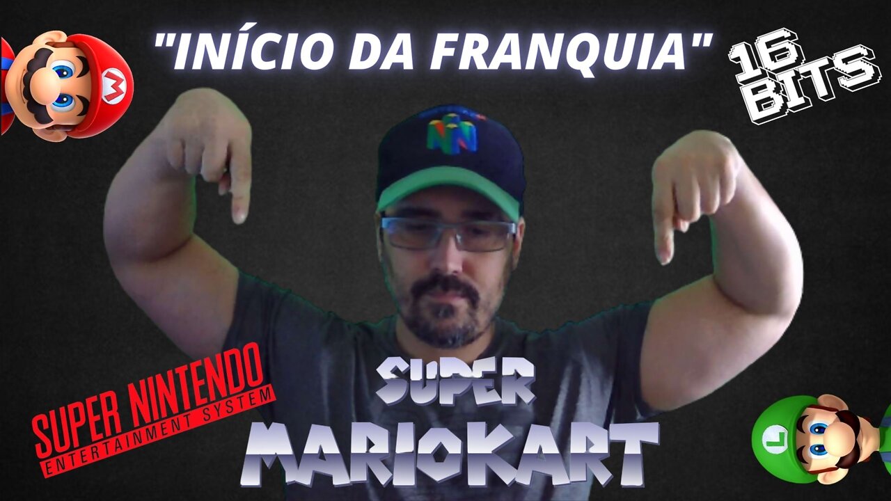 SUPER MARIO KART (SUPER NINTENDO) GAMEPLAY - Onde tudo da franquia começou