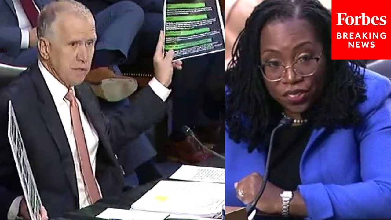 'They Have A Specific Plan': Thom Tillis Confronts Jackson About 'Dark Money' Group Supporting Her