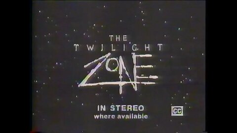 THE TWILIGHT ZONE (intro) [#thriftrips #VHSRIP #theVHSinspector]