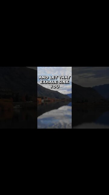 So Settle into your bed and find your breath. #meditation #sleep #shorts